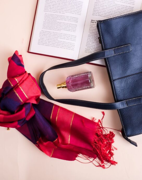 Everyday Women's Leather Zipper Tote Bag-Midnight Blue - Image 7