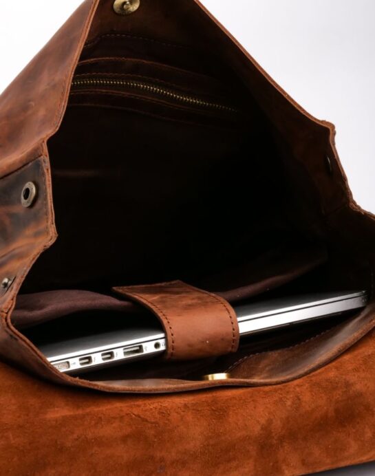 Nomad Vintage Leather Backpack - Image 7
