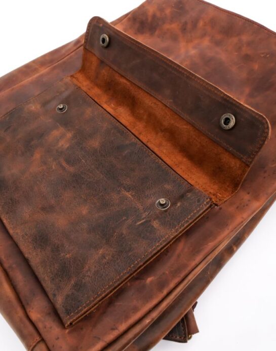 Nomad Vintage Leather Backpack - Image 10
