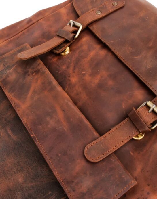 Nomad Vintage Leather Backpack - Image 2