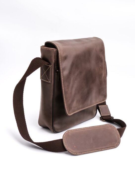 Crossbody Organizer Vintage Pure Leather Bag